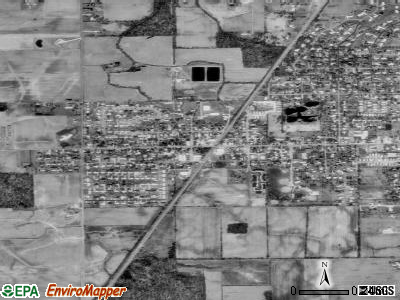 Cridersville satellite photo by USGS