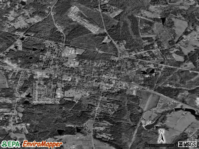 Harlem satellite photo by USGS