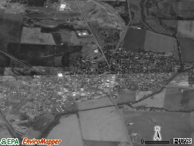 West Liberty satellite photo by USGS