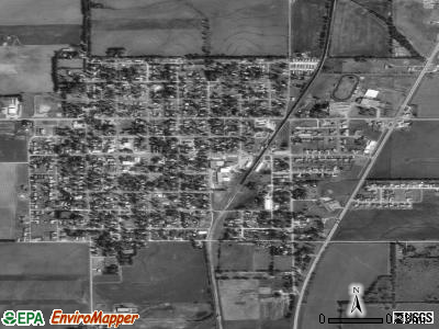 Douglass satellite photo by USGS