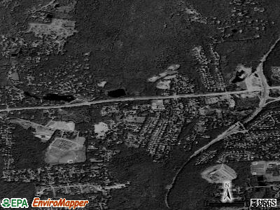 Shrub Oak satellite photo by USGS