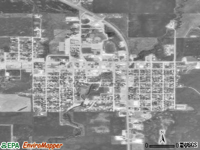 Ronan satellite photo by USGS