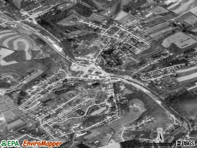 Glen Rock satellite photo by USGS
