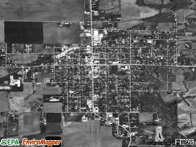 Bunker Hill satellite photo by USGS