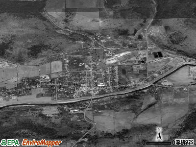 Elkland satellite photo by USGS