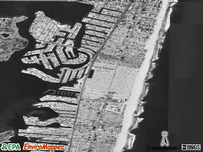 Dover Beaches North satellite photo by USGS