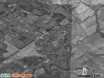 Pikeville satellite photo by USGS