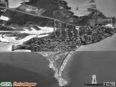 Stony Point satellite photo by USGS