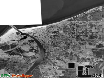 Stevenson satellite photo by USGS