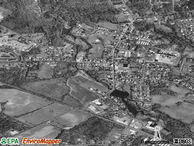 Columbus satellite photo by USGS