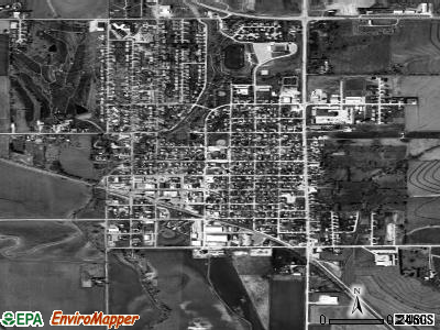 Syracuse satellite photo by USGS
