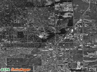 Chicago Heights satellite photo by USGS