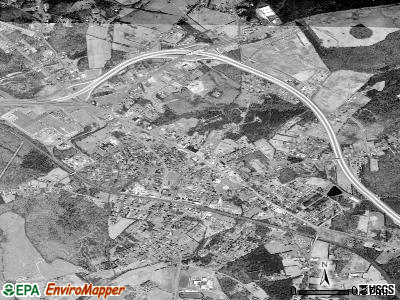 Appomattox satellite photo by USGS