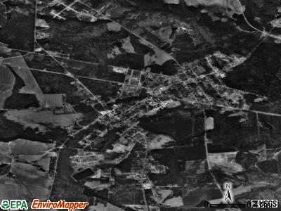 Twin City satellite photo by USGS