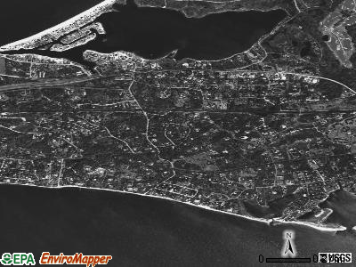 Columbus satellite photo by USGS