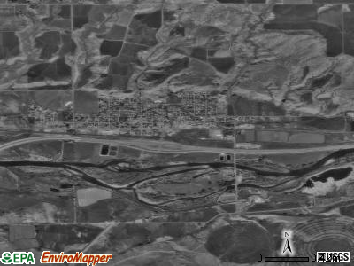 Silt satellite photo by USGS