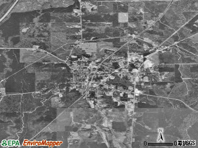 Georgiana satellite photo by USGS