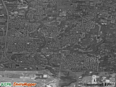 Gahanna satellite photo by USGS