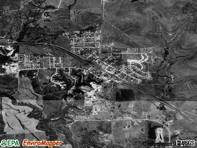 Aledo satellite photo by USGS