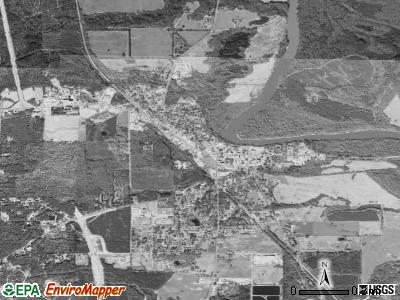Grayville satellite photo by USGS