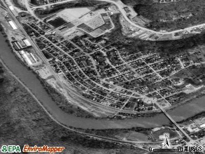 Versailles satellite photo by USGS