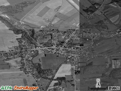 Waterville satellite photo by USGS
