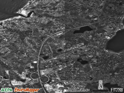 Orleans satellite photo by USGS