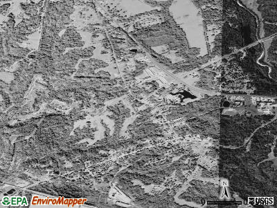 Hinsdale satellite photo by USGS