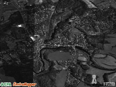 Valatie satellite photo by USGS
