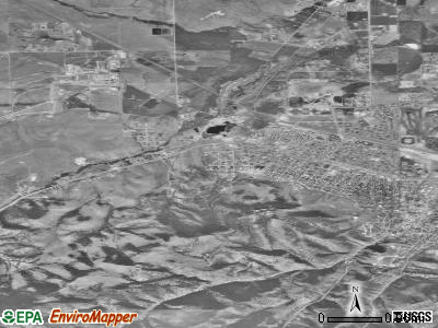 Helena West Side satellite photo by USGS