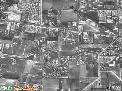 Midway South satellite photo by USGS