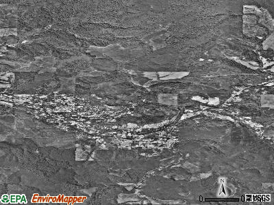 Rose Lodge satellite photo by USGS