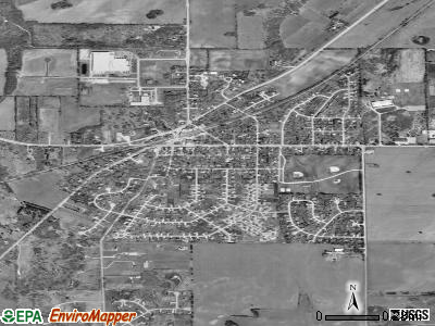 Eagle satellite photo by USGS