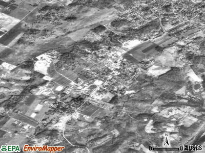 Fairlea satellite photo by USGS