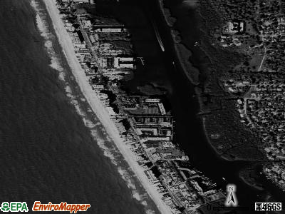 Indian Shores satellite photo by USGS