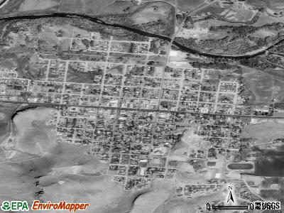 Del Norte satellite photo by USGS