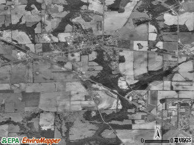 Midland City satellite photo by USGS