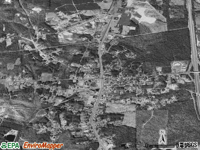 Biscoe satellite photo by USGS