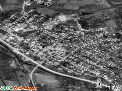 Rushford satellite photo by USGS