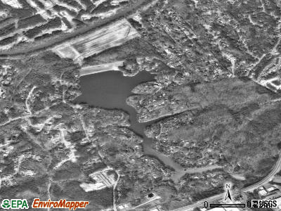 Baker satellite photo by USGS