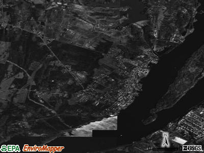 Athens satellite photo by USGS