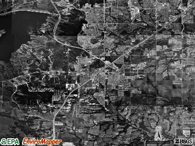 Cedar Hill satellite photo by USGS