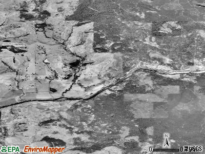 Glide satellite photo by USGS