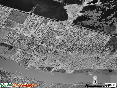 Chalmette satellite photo by USGS