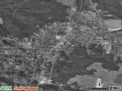 Oak Hill satellite photo by USGS