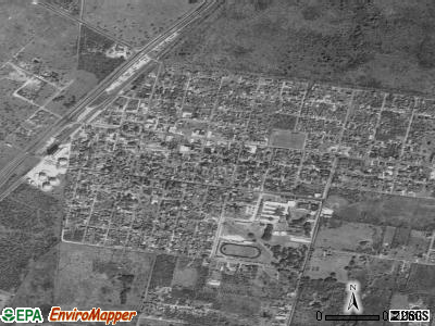 Woodsboro satellite photo by USGS