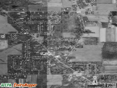 New Middletown satellite photo by USGS