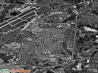 Fairborn satellite photo by USGS. Nearest city with pop.