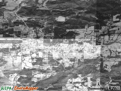 Melbourne satellite photo by USGS