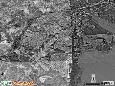 Woodbridge satellite photo by USGS